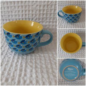 Disney Pixar FINDING DORY Blue Fish Coffee MUG Tea Soup Ice Cream 24 Ounce FUN